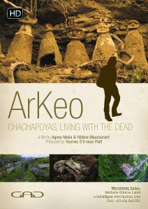 Chachapoya : vivre avec les morts, affiche du film du festival du film archéologique de Rochefort